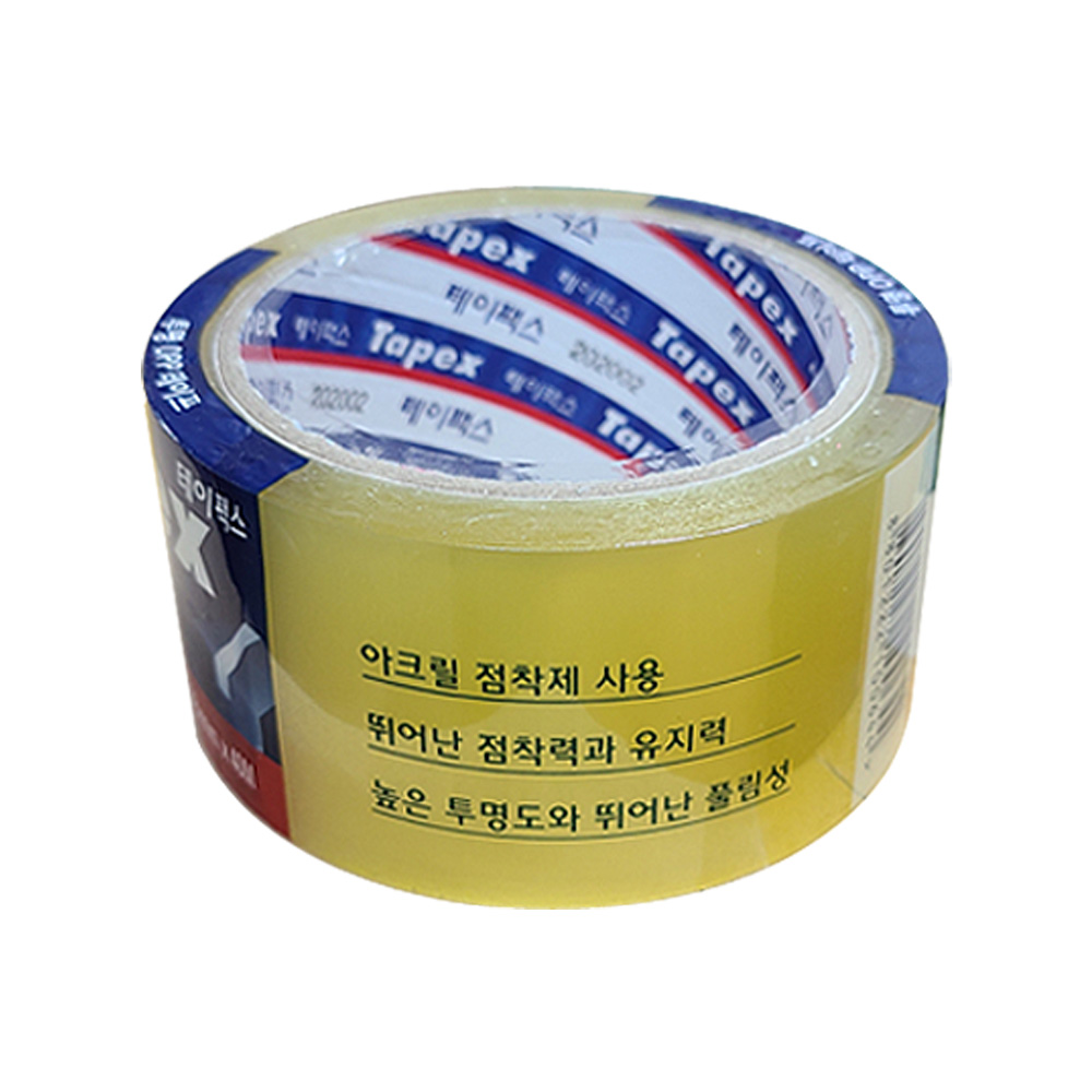 테이팩스 투명 OPP테이프 1박스(50개입)/할인가 52,000원